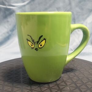 Royal Norfolk 12oz Dr. Seuss "The Grinch" Eyes Coffee Tea Mug Cup Green